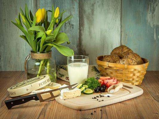 Milch und Käse Milch und Käse